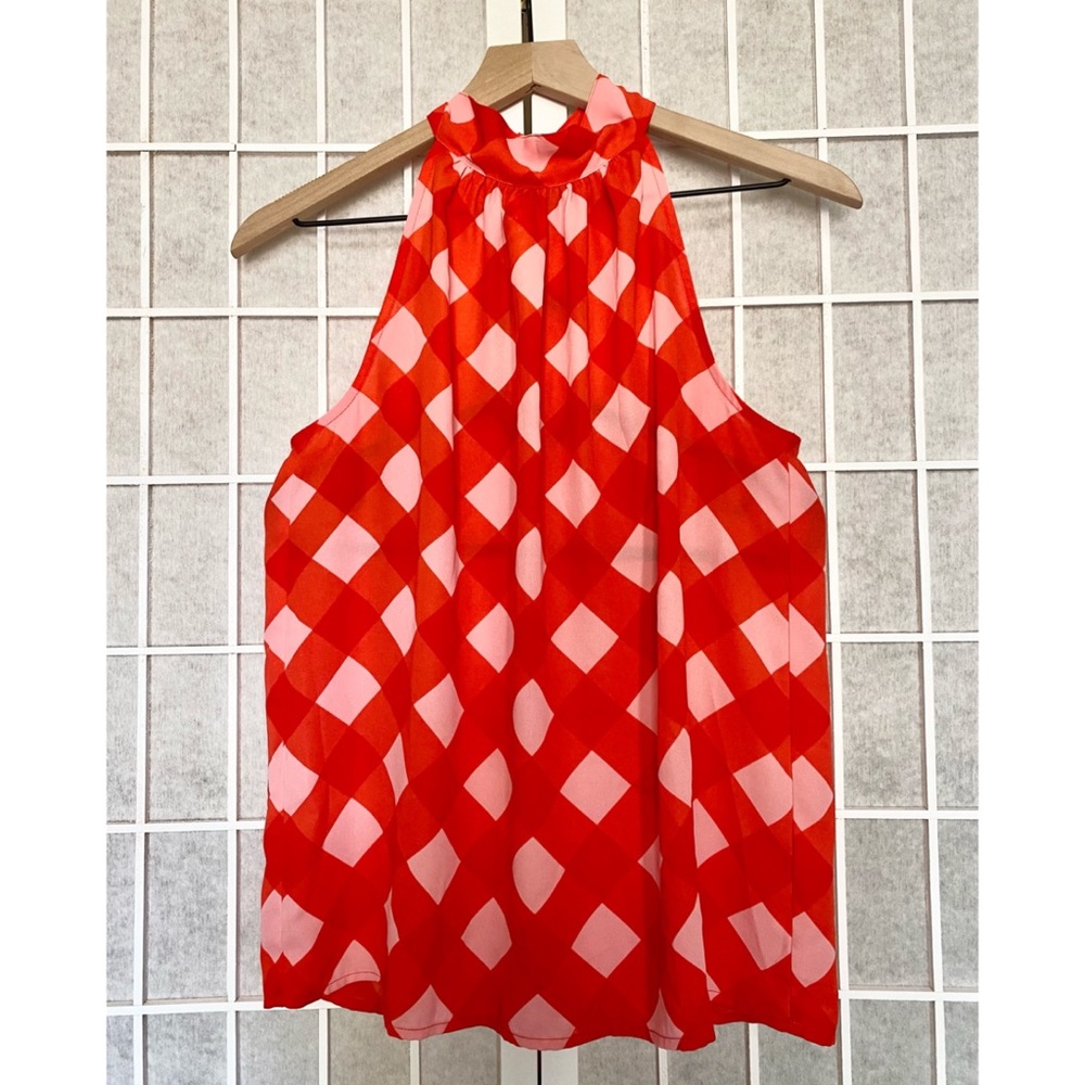 J.Crew gingham top